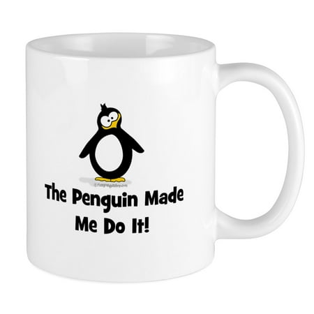 CafePress - The Penguins Made Me Do It Mugs - Ceramic Coffee Tea Novelty Mug Cup 11 oz
CafePress - The Penguins Made Me Do It Mugs - Ceramic Coffee Tea Novelty Mug Cup 11 oz