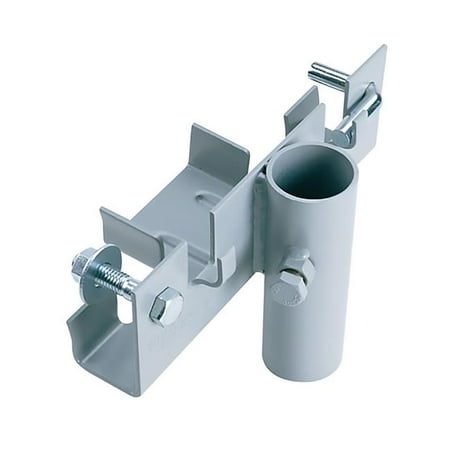 Gray Steel Straight Bracket