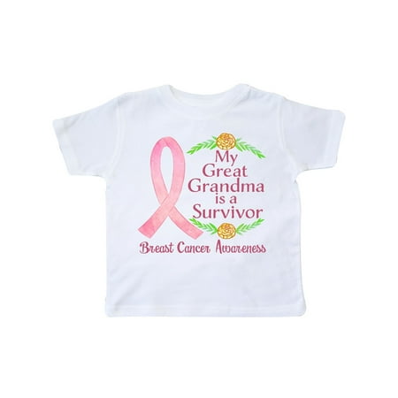 Inktastic My Great Grandma is a Survivor Breast Cancer Awareness Gift Toddler Boy or Toddler Girl T-Shirt
Inktastic My Great Grandma is a Survivor Breast Cancer Awareness Gift Toddler Boy or Toddler Girl T-Shirt