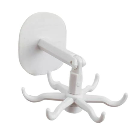360 ° Rotatable Multipurpose Wall Hook Punch-Free Heavy Duty Adhesive Hook for Kitchen Bathroom Bedroom
360 ° Rotatable Multipurpose Wall Hook Punch-Free Heavy Duty Adhesive Hook for Kitchen Bathroom Bedroom