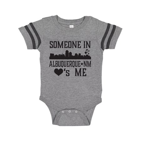 Inktastic Albuquerque New Mexico Someone Loves Me Skyline Gift Baby Boy or Baby Girl Bodysuit
Inktastic Albuquerque New Mexico Someone Loves Me Skyline Gift Baby Boy or Baby Girl Bodysuit