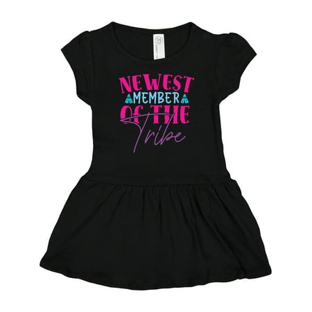 Inktastic Newest Member of the Tribe Pink and Purple Baby Design Girls Baby Dress
Inktastic Newest Member of the Tribe Pink and Purple Baby Design Girls Baby Dress