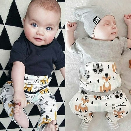 2pcs Toddler Baby Boy T-shirt Top+Pants Trousers Outfit Kids Clothes Set Cotton
2pcs Toddler Baby Boy T-shirt Top+Pants Trousers Outfit Kids Clothes Set Cotton