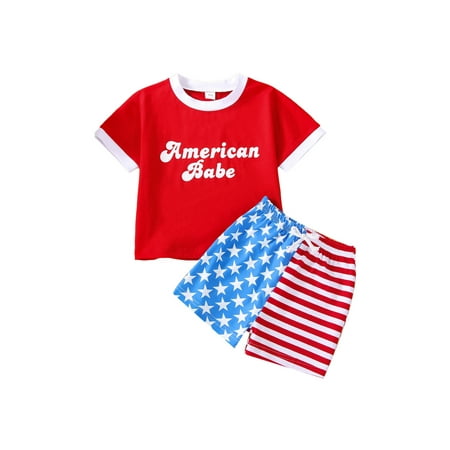 Newborn Baby Boys Independence Day Suit Red T-shirt Star Stripe Print Shorts 4th of July Clothes
Newborn Baby Boys Independence Day Suit Red T-shirt Star Stripe Print Shorts 4th of July Clothes