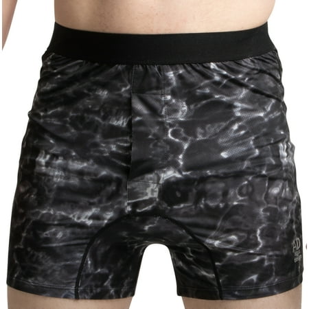 Aqua Design Mens Underwear Boxer Briefs: Black Water Size 38