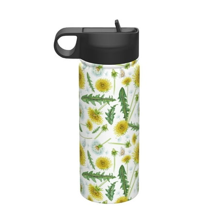 Uemuo Yellow Dandelions Print 18oz Sports Insulated Kettle Water Bottle Outdoor Sports Bottle Insulated Hydration Bottle with Handle & Flip Straw
Uemuo Yellow Dandelions Print 18oz Sports Insulated Kettle Water Bottle Outdoor Sports Bottle Insulated Hydration Bottle with Handle & Flip Straw