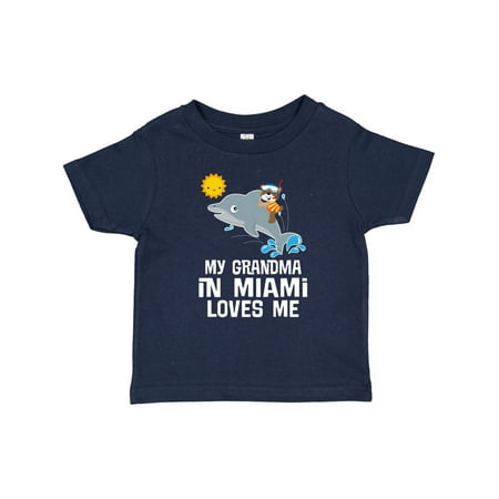 Inktastic Grandma in Miami Florida Loves Me Gift Toddler Boy or Toddler Girl T-Shirt
Inktastic Grandma in Miami Florida Loves Me Gift Toddler Boy or Toddler Girl T-Shirt