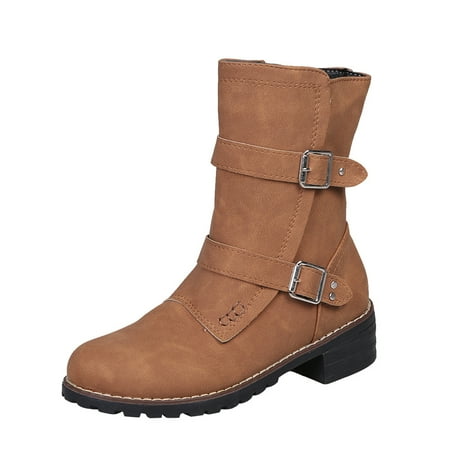 Tenmix Womens Comfort Shoes Work Non Slip Side Zipper Mid-Calf Boot Yellow Brown 8
Tenmix Womens Comfort Shoes Work Non Slip Side Zipper Mid-Calf Boot Yellow Brown 8