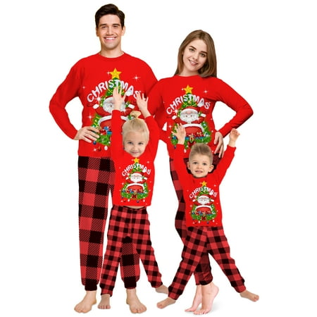 Family Christmas Pajamas Set Christmas Matching Jammies Xmas Pjs Holiday Long Sleeve Sleepwear for Men Women Couples Kids
Family Christmas Pajamas Set Christmas Matching Jammies Xmas Pjs Holiday Long Sleeve Sleepwear for Men Women Couples Kids