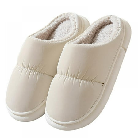 Slippers for Mens Winter Home Indoor Warm Thick Sole Waterproof down Cotton Shoes Soft Plush Fleece Indoor Outdoor Shoes
Slippers for Mens Winter Home Indoor Warm Thick Sole Waterproof down Cotton Shoes Soft Plush Fleece Indoor Outdoor Shoes