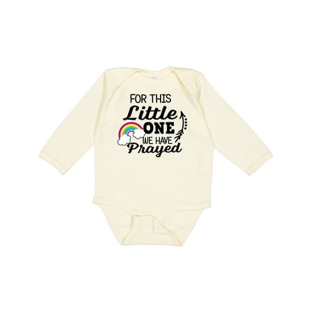 Inktastic For This Little One We Have Prayed Gift Baby Boy or Baby Girl Long Sleeve Bodysuit
Inktastic For This Little One We Have Prayed Gift Baby Boy or Baby Girl Long Sleeve Bodysuit
