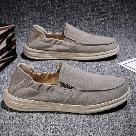 Men‘s Loafer Shoe Casual Fashion Wear-resistant Slip-on Soft Lazy Shoes