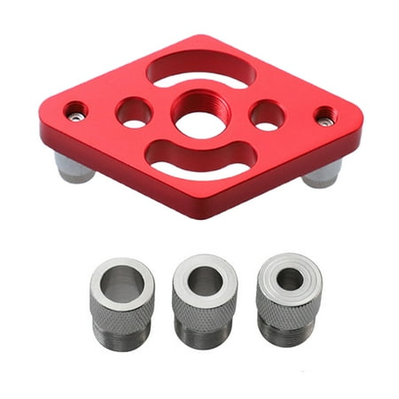 Dowel Drill Guide Aluminum Alloy Drill Bit Guide Jig Positioner Locator Fixture Wood Hole Drill Bit Door Hinge Tool
Dowel Drill Guide Aluminum Alloy Drill Bit Guide Jig Positioner Locator Fixture Wood Hole Drill Bit Door Hinge Tool