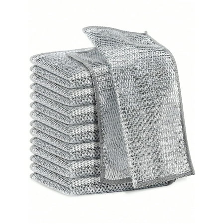 JZSHICHAOCAR 5/10pcs Magnifying Multipurpose Wire Miracle Cleaning Cloths for Wet and Dry Cleaning - Microfiber Cloth for Metal Kitchen Dishes - Wire Dishwashing Rags
JZSHICHAOCAR 5/10pcs Magnifying Multipurpose Wire Miracle Cleaning Cloths for Wet and Dry Cleaning - Microfiber Cloth for Metal Kitchen Dishes - Wire Dishwashing Rags