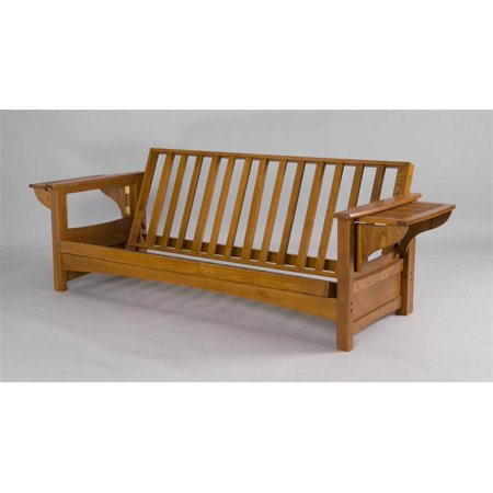Burlington Futon Frame (Full - Cherry Oak)