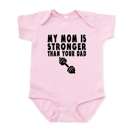 CafePress - My Mom Is Stronger Than Your Dad Body Suit - Baby Light Bodysuit Size Newborn - 24 Months
CafePress - My Mom Is Stronger Than Your Dad Body Suit - Baby Light Bodysuit Size Newborn - 24 Months