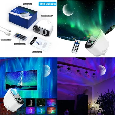 LUOPLNG Experience the magic of a striking room with unforgettable unique and enchanting LED sky lamp Aurora Borealis starlight projectors. Create an intimate and cozy ambiance for a sp
LUOPLNG Experience the magic of a striking room with unforgettable unique and enchanting LED sky lamp Aurora Borealis starlight projectors. Create an intimate and cozy ambiance for a sp
