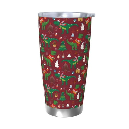 Gaeub Dinosaur Christmas Print 20-Ounce Stainless Steel Car Cup Tumblers Cups with Lids and Straw Coffee Cups for Adults Kids Home Car Office School Travel Party-Without Straw
Gaeub Dinosaur Christmas Print 20-Ounce Stainless Steel Car Cup Tumblers Cups with Lids and Straw Coffee Cups for Adults Kids Home Car Office School Travel Party-Without Straw