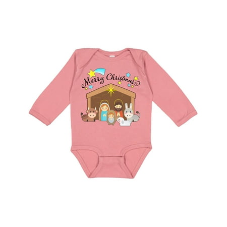 Inktastic Merry Christmas Cute Nativity Scene Gift Baby Boy or Baby Girl Long Sleeve Bodysuit
Inktastic Merry Christmas Cute Nativity Scene Gift Baby Boy or Baby Girl Long Sleeve Bodysuit
