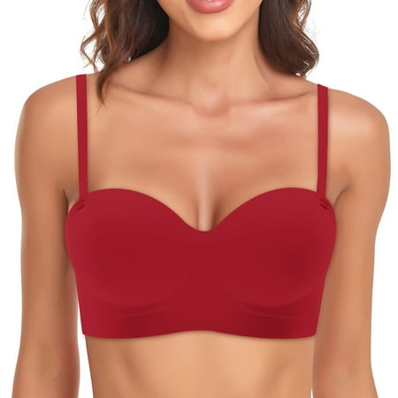 Yubnlvae Women s T Shirt Bra With Push Up Padded Bralette Bra Without Underwire Seamless Comfortable Soft Cup Bra
Yubnlvae Women s T Shirt Bra With Push Up Padded Bralette Bra Without Underwire Seamless Comfortable Soft Cup Bra