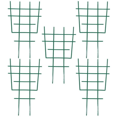 HOMEMAXS 5 Pcs Plastic Garden Trellis Climbing Plants Support Cage Stand Extension Mesh for Flowers Gardening (Green)
HOMEMAXS 5 Pcs Plastic Garden Trellis Climbing Plants Support Cage Stand Extension Mesh for Flowers Gardening (Green)