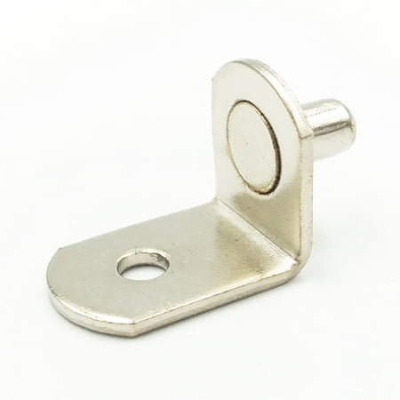 LAJIAOZ 45 Pcs 5mm L-Shaped Bracket Style Clips Shelf Support Pegs with Hole Metal Nickel Plated Shelf Bracket Pins
LAJIAOZ 45 Pcs 5mm L-Shaped Bracket Style Clips Shelf Support Pegs with Hole Metal Nickel Plated Shelf Bracket Pins