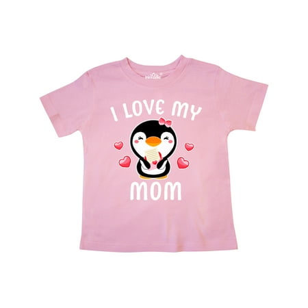 Inktastic I Love My Mom with Cute Penguin and Hearts Gift Toddler Toddler Girl T-Shirt
Inktastic I Love My Mom with Cute Penguin and Hearts Gift Toddler Toddler Girl T-Shirt
