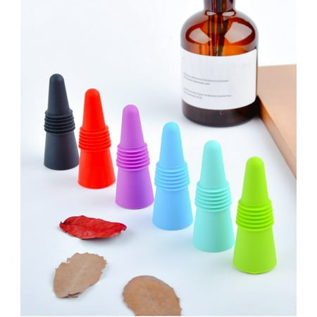 6Pcs Wine Stoppers Casewin Silicone Reusable Sparkling Wine Bottle Stopper and Beverage Bottle Stopper with Grip Top for Keep the Wine Fresh
6Pcs Wine Stoppers Casewin Silicone Reusable Sparkling Wine Bottle Stopper and Beverage Bottle Stopper with Grip Top for Keep the Wine Fresh