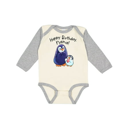 Inktastic Happy Birthday Nana!- Cute Penguins Gift Baby Boy or Baby Girl Long Sleeve Bodysuit
Inktastic Happy Birthday Nana!- Cute Penguins Gift Baby Boy or Baby Girl Long Sleeve Bodysuit