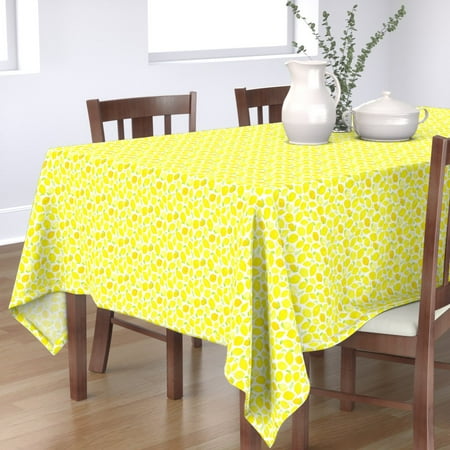 Cotton Sateen Tablecloth 70 x 144 - Watercolor Lemons Lemon Fruit Summer Yellow Bright Print Custom Table Linens by Spoonflower
Cotton Sateen Tablecloth 70 x 144 - Watercolor Lemons Lemon Fruit Summer Yellow Bright Print Custom Table Linens by Spoonflower