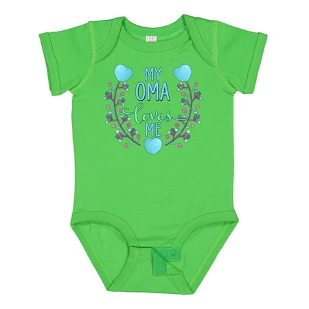 Inktastic My Oma Loves Me with Flowers and Hearts Gift Baby Boy or Baby Girl Bodysuit
Inktastic My Oma Loves Me with Flowers and Hearts Gift Baby Boy or Baby Girl Bodysuit