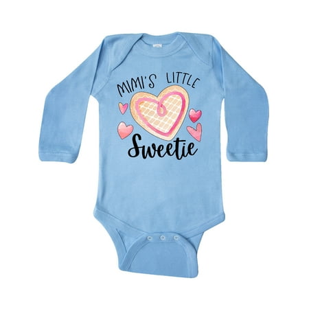 Inktastic Mimi s Little Sweetie with Heart Cookie Gift Baby Boy or Baby Girl Long Sleeve Bodysuit
Inktastic Mimi s Little Sweetie with Heart Cookie Gift Baby Boy or Baby Girl Long Sleeve Bodysuit