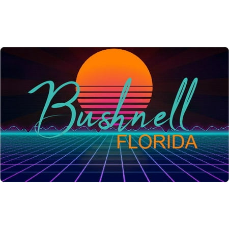 Belleair Florida 4 X 2.25-Inch Fridge Magnet Retro Neon Design