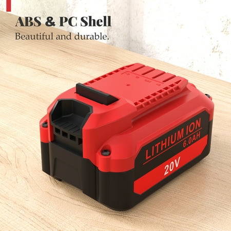 20V 6000mAh Li-ion Replacement Battery For Craftsman CMCB201 CMCB202 CMCB204 CMCB205 CMCB206 CMCB209 32893-2
20V 6000mAh Li-ion Replacement Battery For Craftsman CMCB201 CMCB202 CMCB204 CMCB205 CMCB206 CMCB209 32893-2