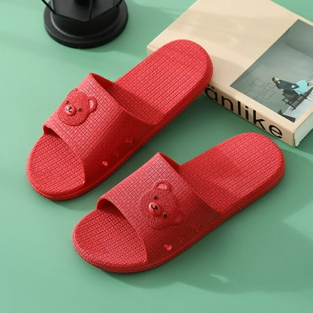 CoCopeanut Cute Home Slippers for Women Spring Women Kawaii Bear Cartoon Family Shoes Slides Korean Style Couples Man Bathroom Sandals
CoCopeanut Cute Home Slippers for Women Spring Women Kawaii Bear Cartoon Family Shoes Slides Korean Style Couples Man Bathroom Sandals