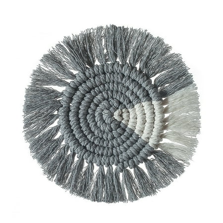 Aimiya Hand-woven Color Block Cotton Heat Insulation Bowl Mat Placemat Coaster Cushion
Aimiya Hand-woven Color Block Cotton Heat Insulation Bowl Mat Placemat Coaster Cushion