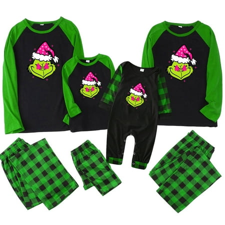 2024 Christmas Grinch Print Family Matching Grinch-printed Christmas Family Matching Sets Long-Sleeved Sleepwear for Baby Kid Couples Family Matching Sets
2024 Christmas Grinch Print Family Matching Grinch-printed Christmas Family Matching Sets Long-Sleeved Sleepwear for Baby Kid Couples Family Matching Sets