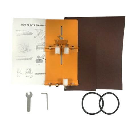 Glass Cutter Set for Round & Square bottle Stainless Steel Bottle Cutter Kit for DIY Bottle Garden Chandelier Orange Three Rounds
Glass Cutter Set for Round & Square bottle Stainless Steel Bottle Cutter Kit for DIY Bottle Garden Chandelier Orange Three Rounds
