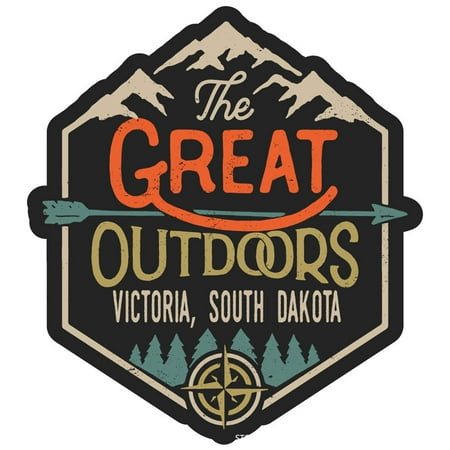 Victoria South Dakota The Great Outdoors Design 2-Inch Fridge Magnet