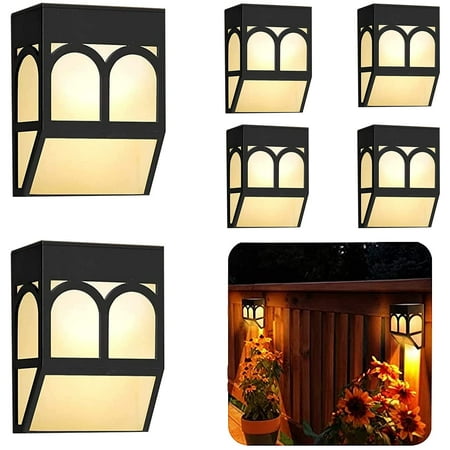QINGYU 6 PCS Outdoor Wall Solar Lights Outdoor Fence Solar Lights Outdoor Garden Waterproof Warm Light
QINGYU 6 PCS Outdoor Wall Solar Lights Outdoor Fence Solar Lights Outdoor Garden Waterproof Warm Light
