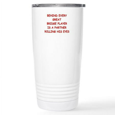 CafePress - BRIDGE3 Travel Mug - Insulated Stainless Steel Travel Tumbler 20 oz.
CafePress - BRIDGE3 Travel Mug - Insulated Stainless Steel Travel Tumbler 20 oz.