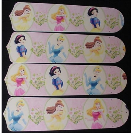 Disney Princesses- Dancing 42 in. Ceiling Fan Blades Only
