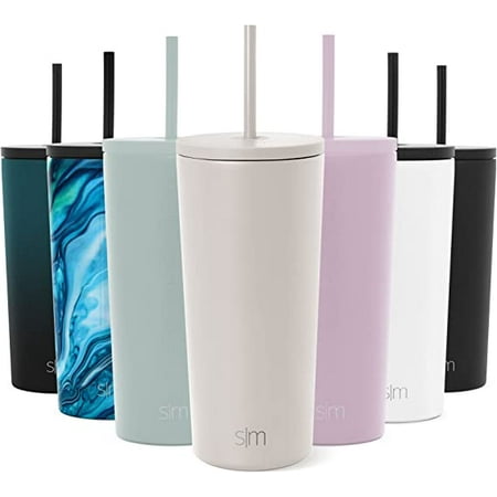 Simple Modern Stainless Steel Vacuum Insulated Classic Tumbler with Lid and Straw | 20 fl oz
Simple Modern Stainless Steel Vacuum Insulated Classic Tumbler with Lid and Straw | 20 fl oz