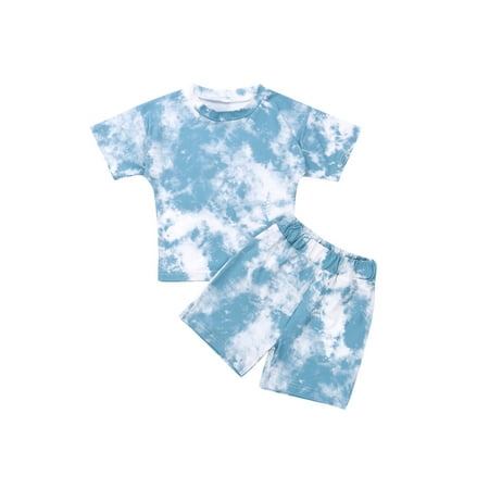 Emmababy Summer Infant Kids Boys Girls 2pcs Tie-Dye Outfits Short Sleeve T Shirts Tops Shorts
Emmababy Summer Infant Kids Boys Girls 2pcs Tie-Dye Outfits Short Sleeve T Shirts Tops Shorts