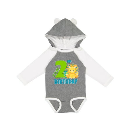 Inktastic Its My 2nd Birthday with Dinosaur Gift Baby Boy or Baby Girl Long Sleeve Bodysuit
Inktastic Its My 2nd Birthday with Dinosaur Gift Baby Boy or Baby Girl Long Sleeve Bodysuit