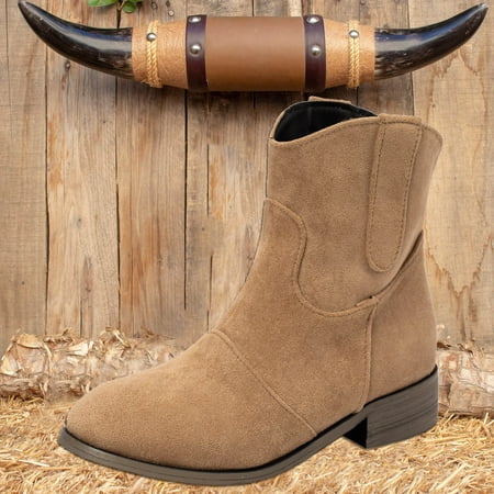 FZM Women shoes Women s Simple And Stylish Flock Square Head Heels Retro Solid Color Middle High Boots
FZM Women shoes Women s Simple And Stylish Flock Square Head Heels Retro Solid Color Middle High Boots