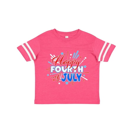 Inktastic Happy Fourth of July- Red White and Blue Fireworks Gift Toddler Boy or Toddler Girl T-Shirt
Inktastic Happy Fourth of July- Red White and Blue Fireworks Gift Toddler Boy or Toddler Girl T-Shirt