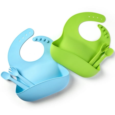 Cibeat Silicone Bibs for Baby Baby Bibs with Spoon Fork Easy Wipe and Clean Adjustable Fit Waterproof Bibs
Cibeat Silicone Bibs for Baby Baby Bibs with Spoon Fork Easy Wipe and Clean Adjustable Fit Waterproof Bibs