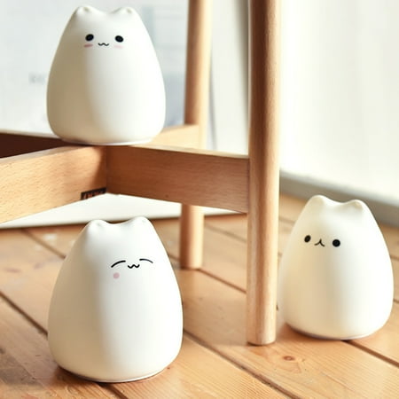 Bestjia Mini Portable Soft Silicone Cartoon LED Colorful Night Light Lamp Home Decor
Bestjia Mini Portable Soft Silicone Cartoon LED Colorful Night Light Lamp Home Decor