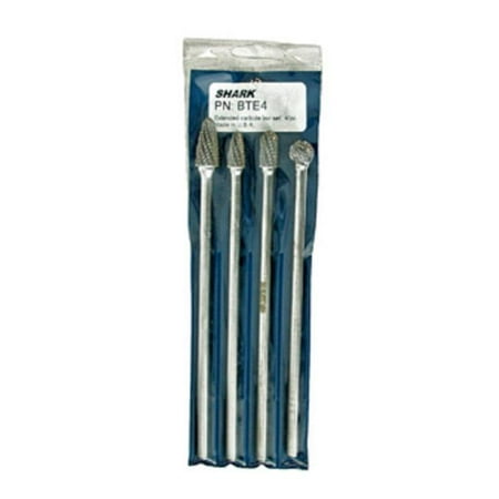 4 PC. LNG CARBIDE BURR SET